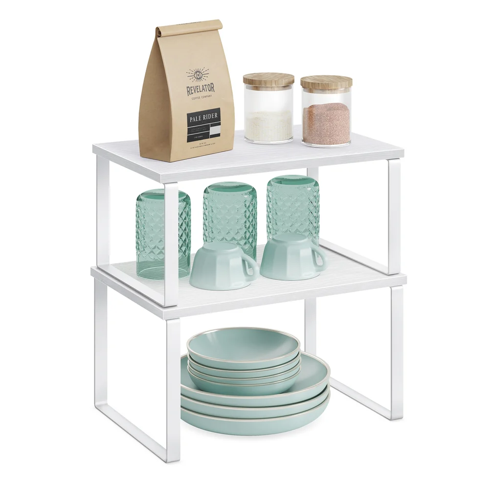 Set of 4 Cabinet Organizer Shelf - Image 3