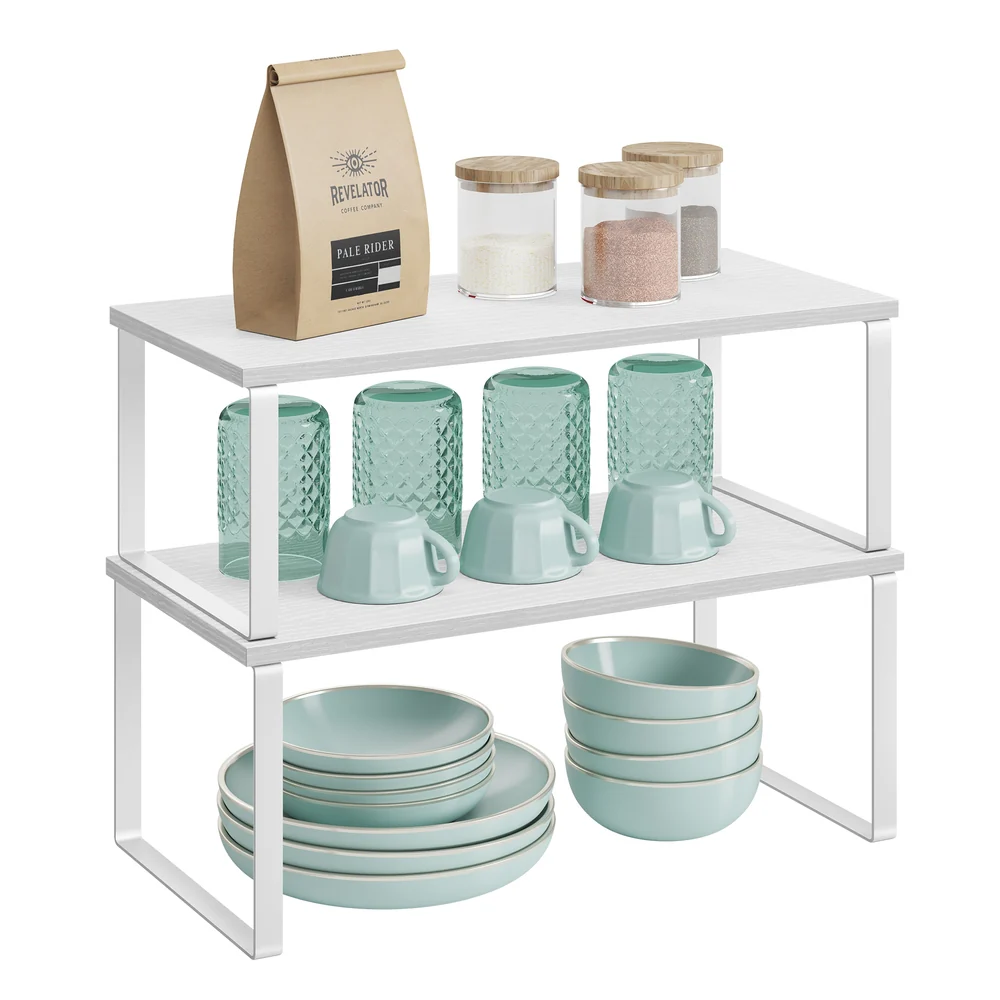 Set of 4 Cabinet Organizer Shelf - Image 8