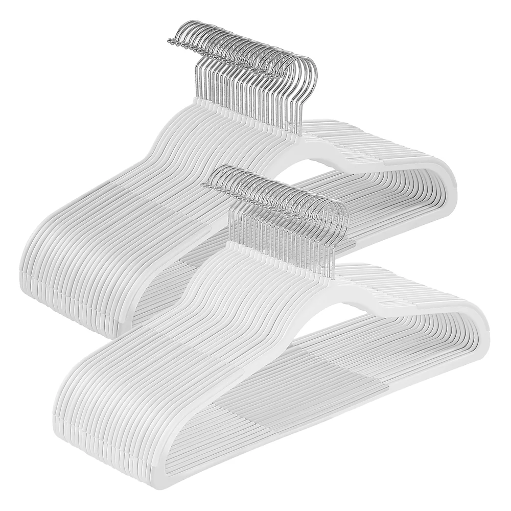 Plastic Non-Slip Clothes Hangers for Wardrobe Space Saving - Image 4