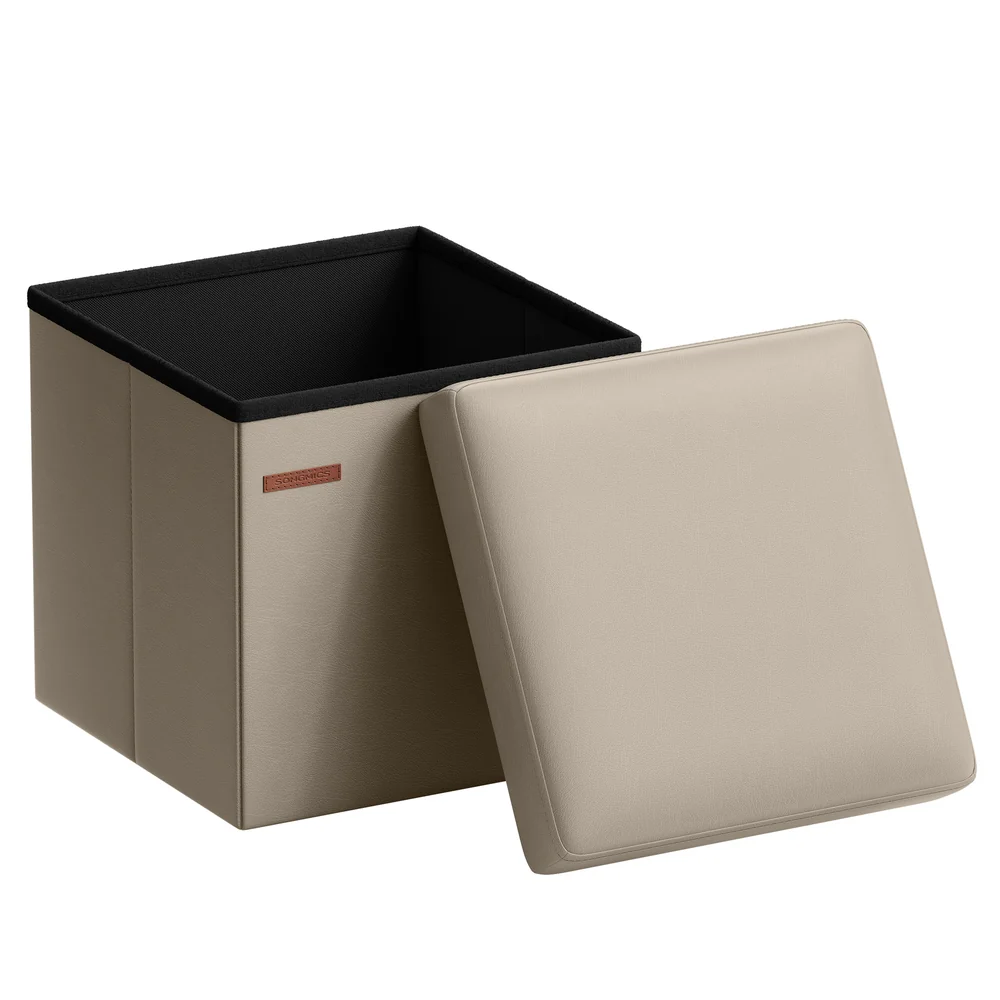 Mazie Collection - FOttoman with Storage - Image 3
