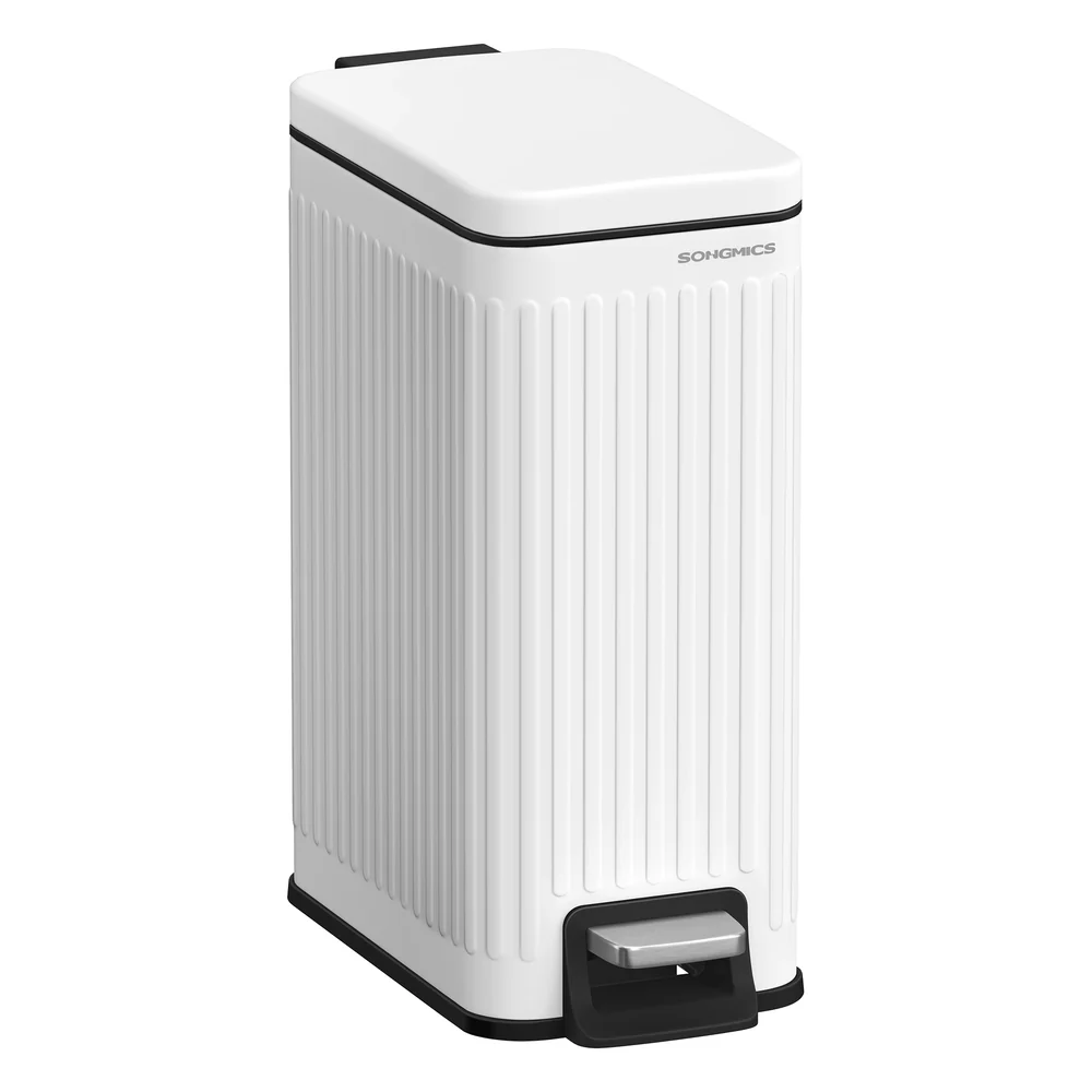 Bathroom Trash Can with Lid for Small Spaces - Image 3