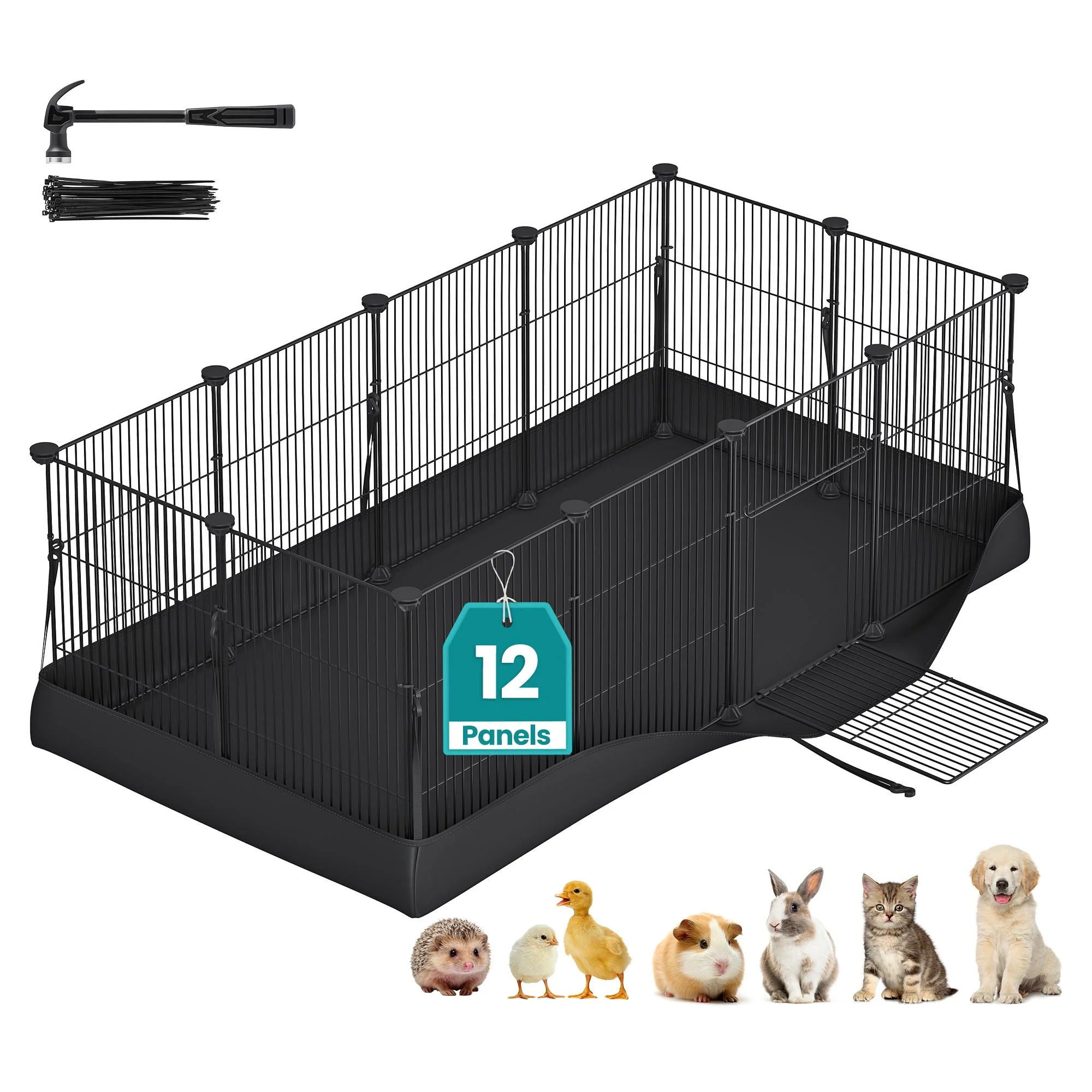 SONGMICS Guinea Pig Playpen