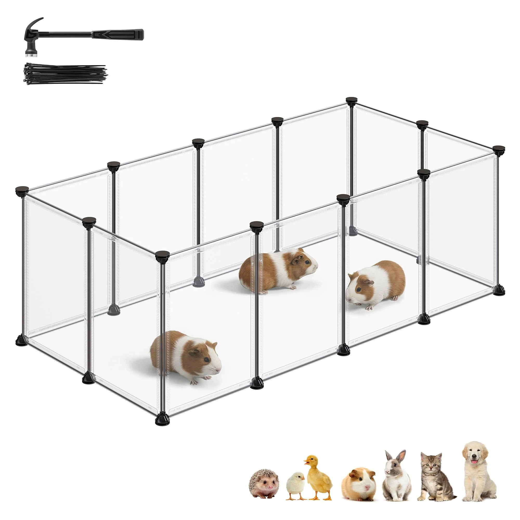 SONGMICS Pet Playpen