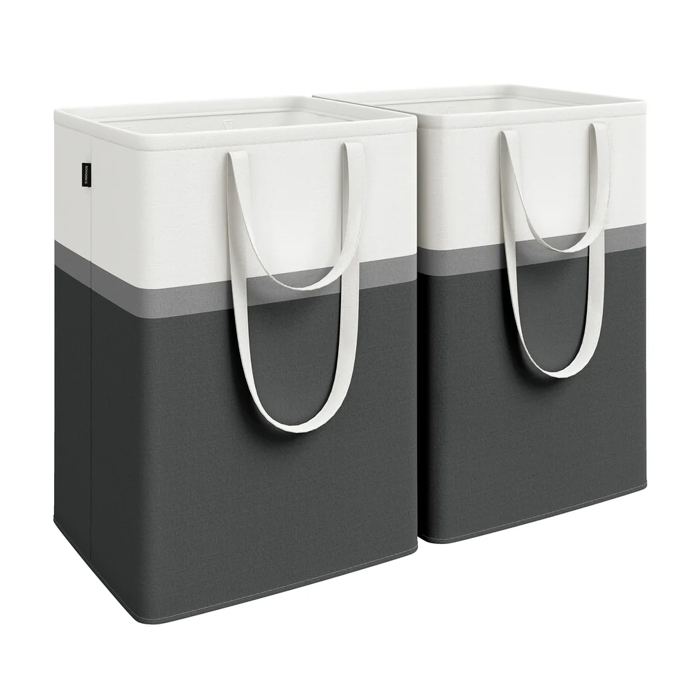 Set of 2 Foldable Laundry Hampers - Image 4