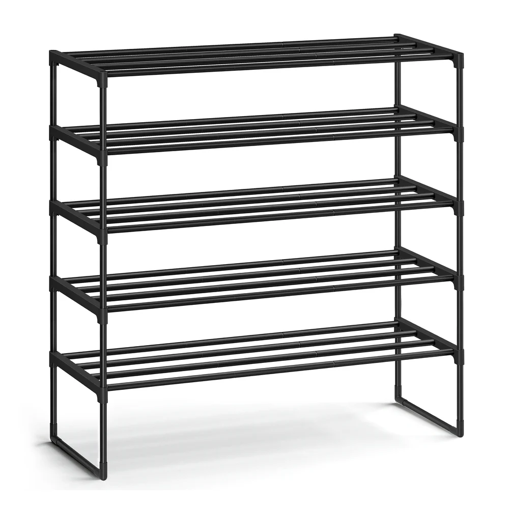 SONGMICS Shoe Rack, Shoe Organizer, Metal Storage Shelf
