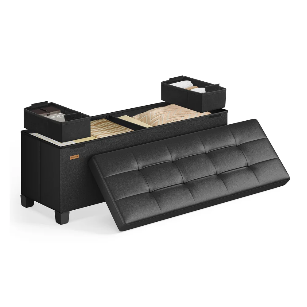 Storage Ottoman with Legs, 30 Gal. (112 L)