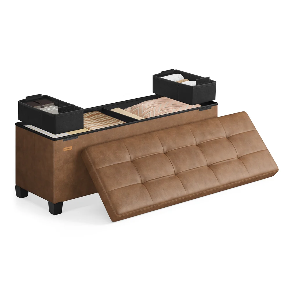 Storage Ottoman with Legs, 30 Gal. (112 L) - Image 3