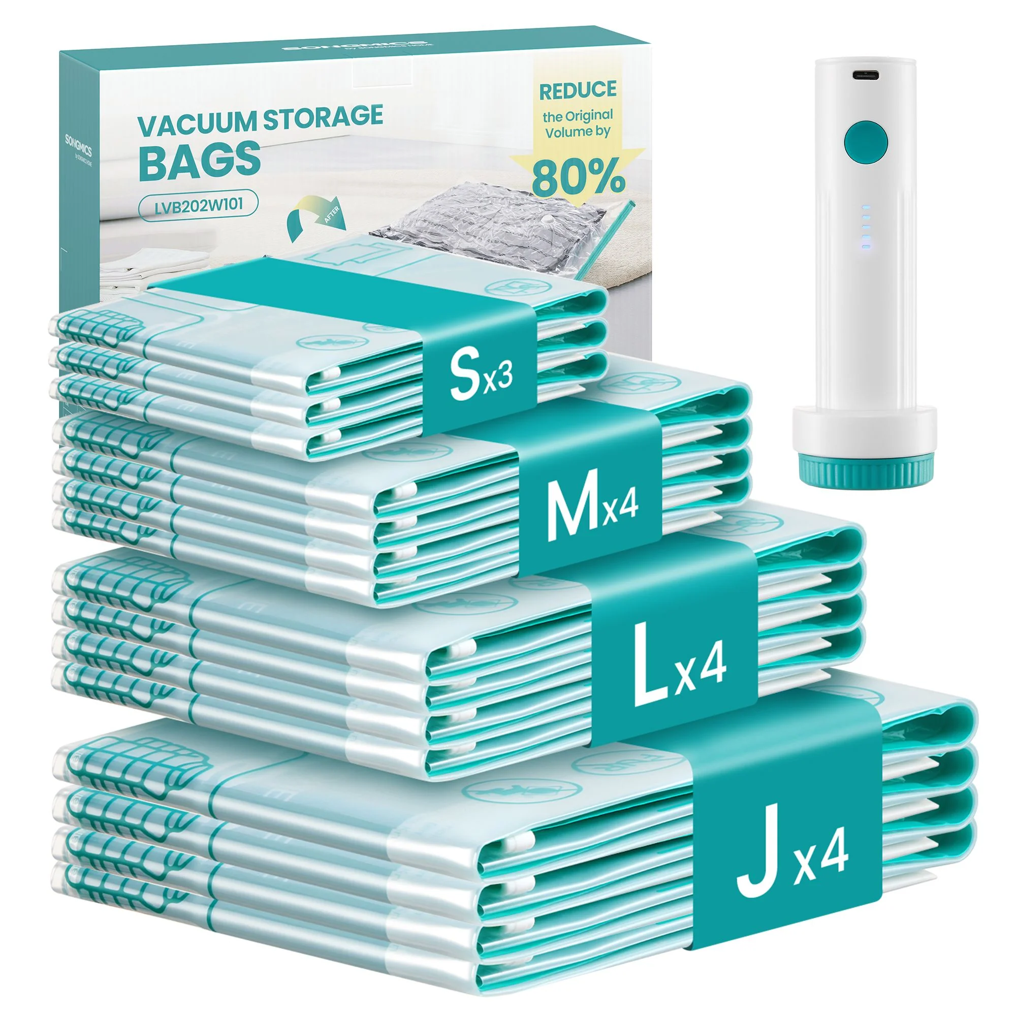 SONGMICS Vacuum Storage Bags