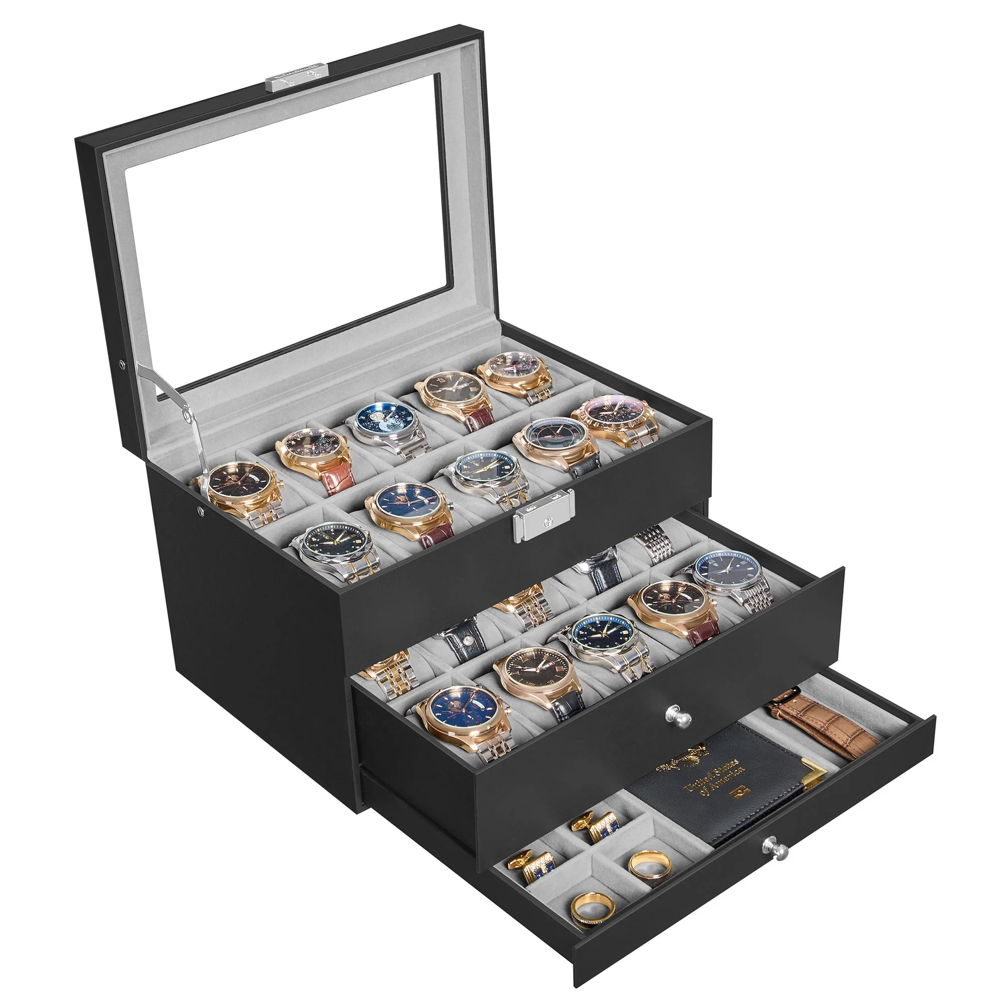 SONGMICS Watch Box