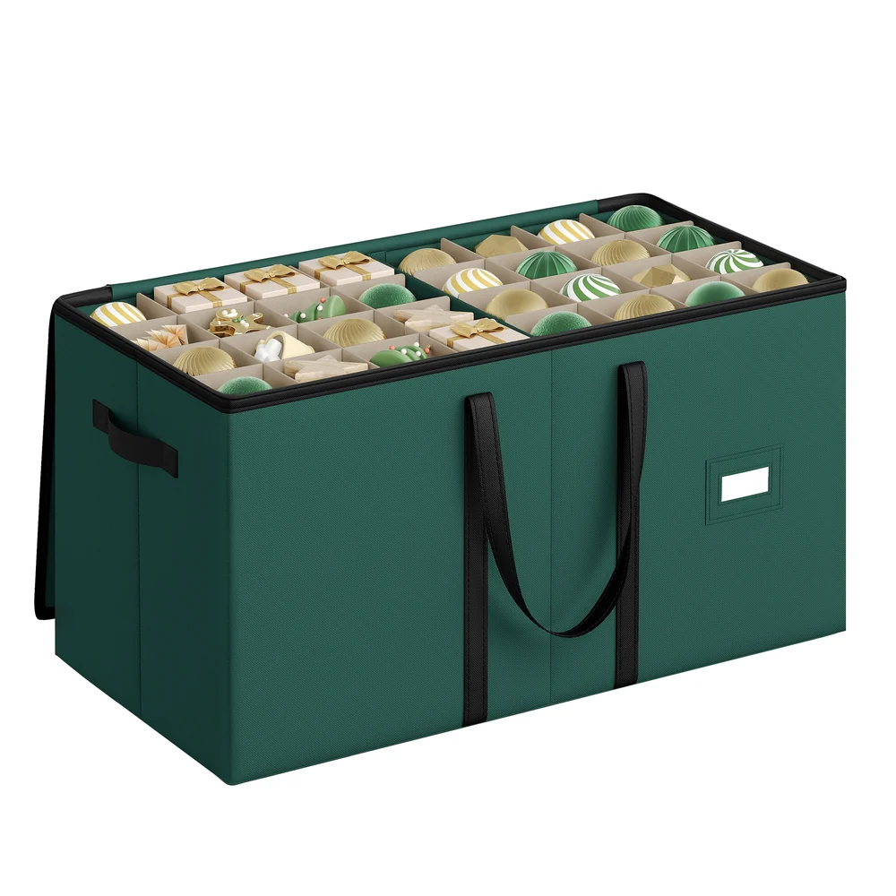 Stackable Christmas Storage Container with Lid - Image 2