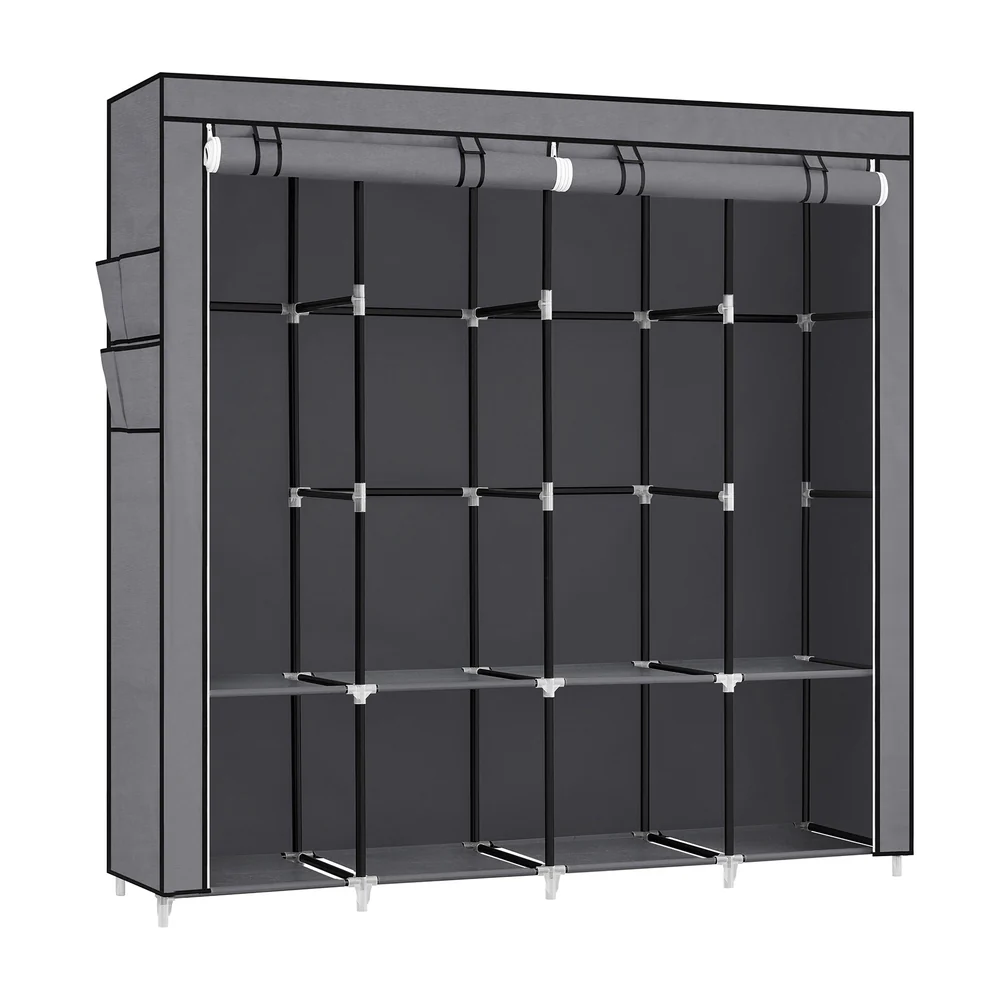 Portable Closet with 3 Shelves - Image 3