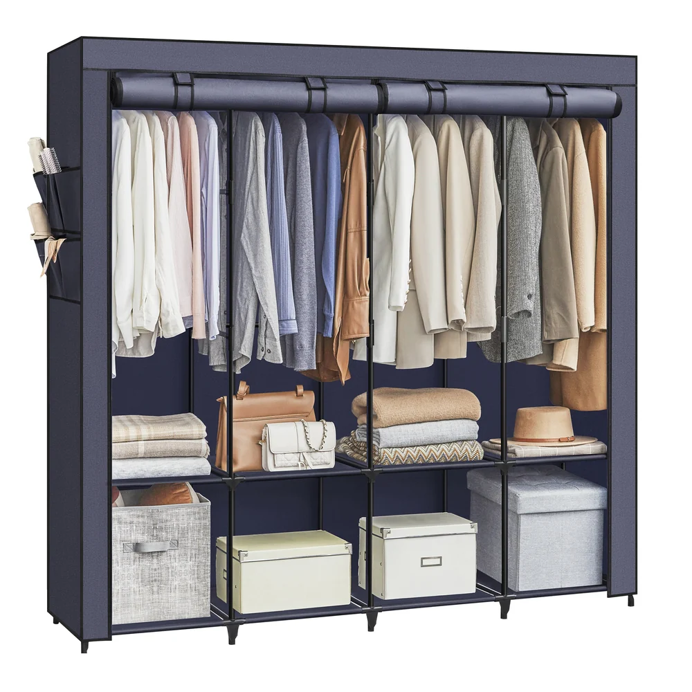 Portable Closet with 3 Shelves - Image 6