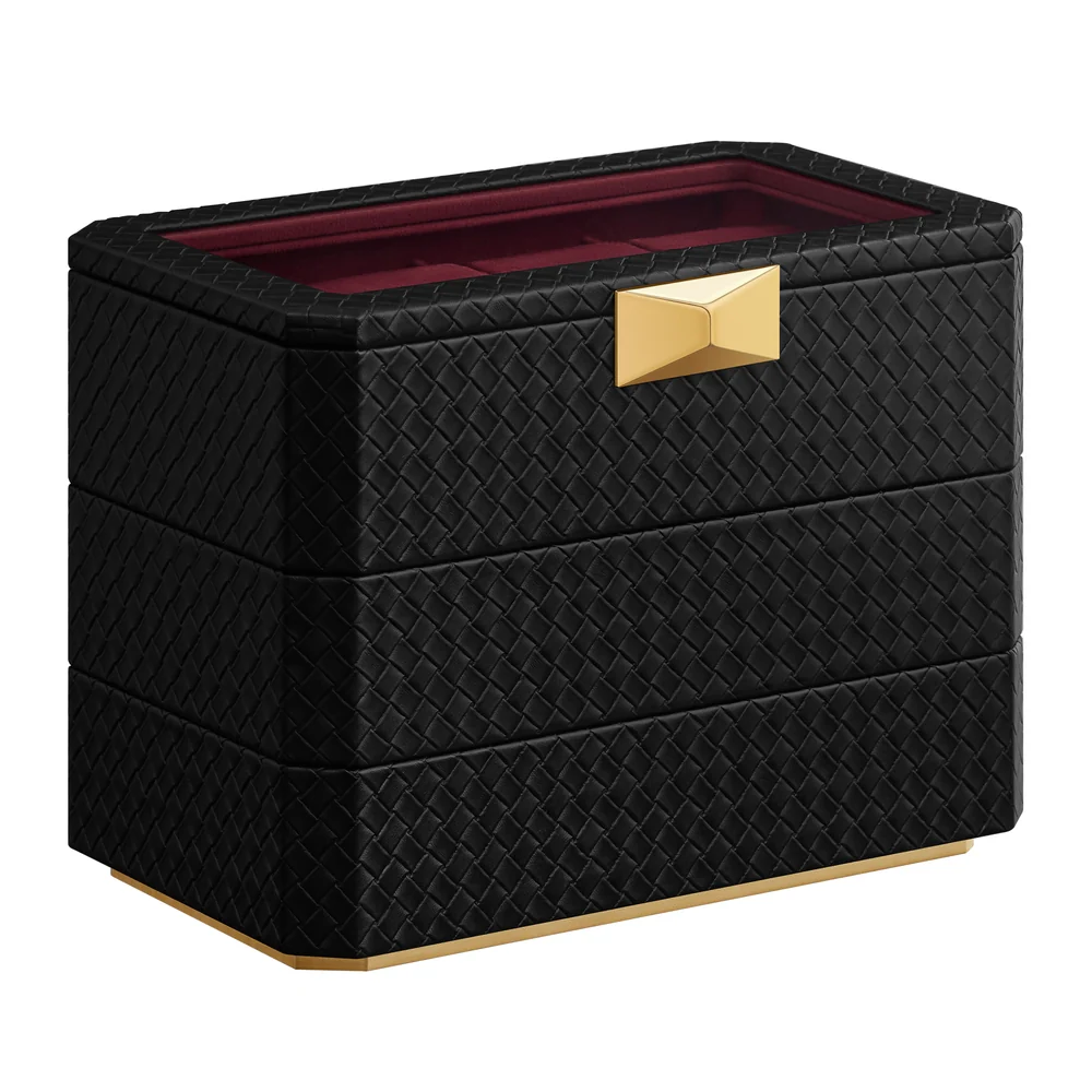RONNE Collection - Stackable 8-Slot Watch Case - Image 2