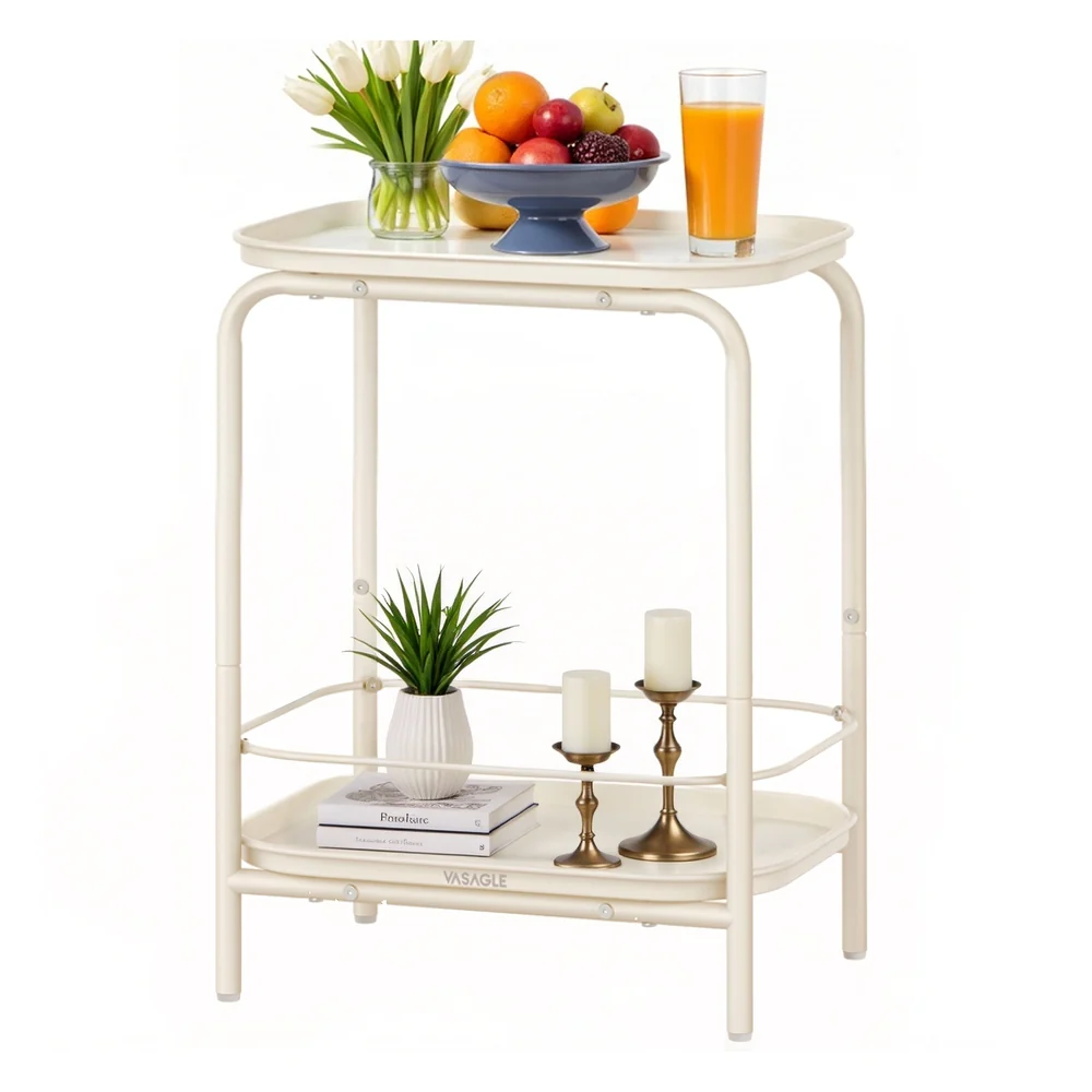 2-Tier Outdoor Accent End Table - Image 2