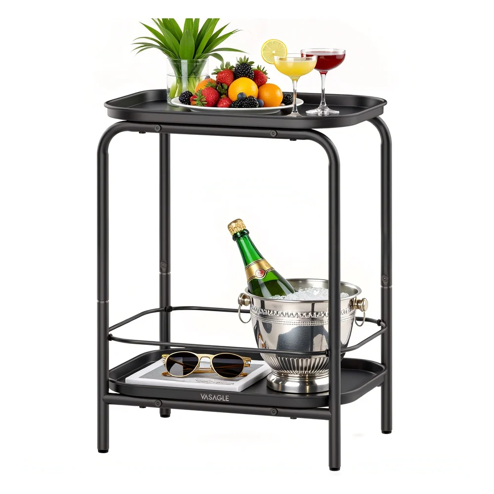 2-Tier Outdoor Accent End Table - Image 4