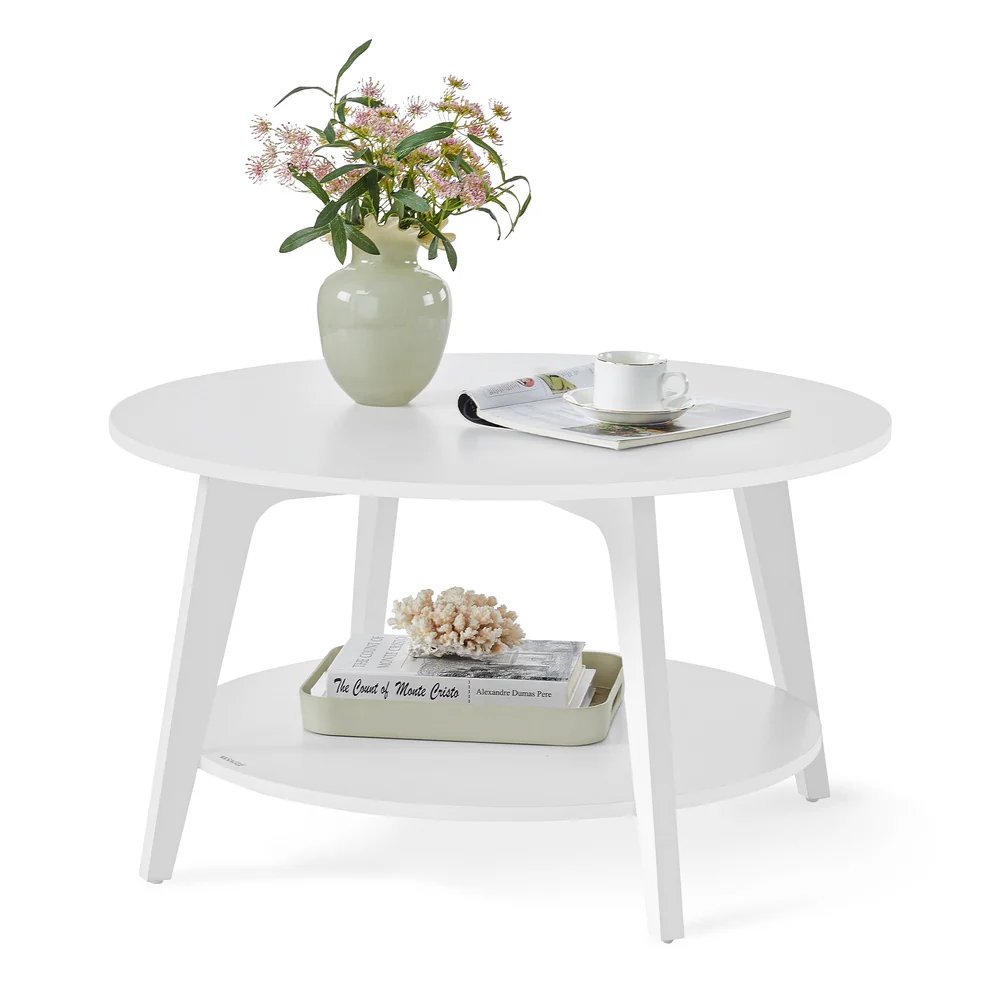 Maezo Collection - 2 Tier Round Coffee Table