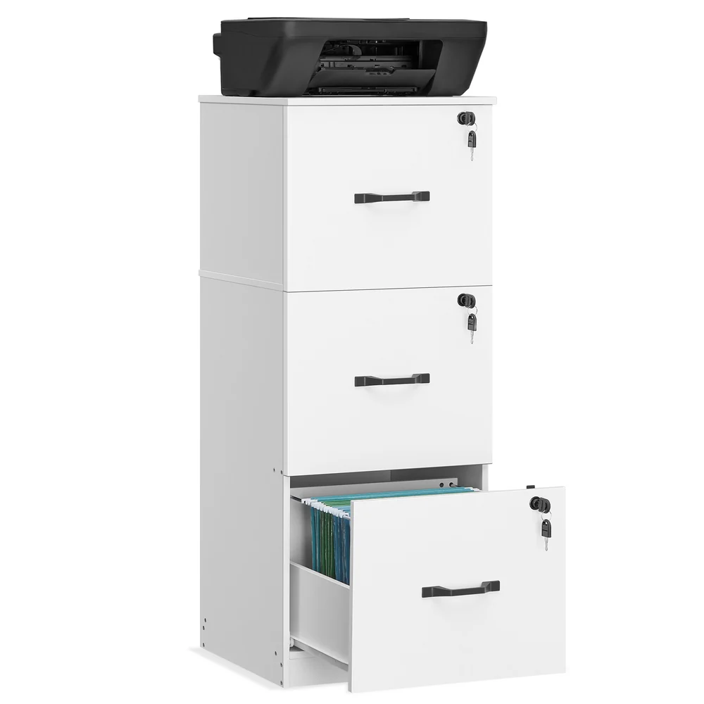 3-Drawer Vertical File Cabinet - Image 3