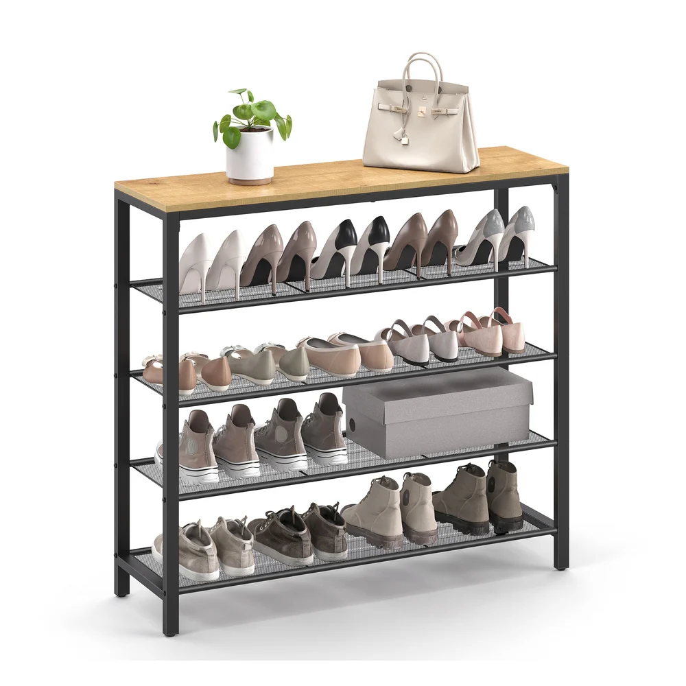 5-Tier Shoe Rack Storage Organizer - Image 4