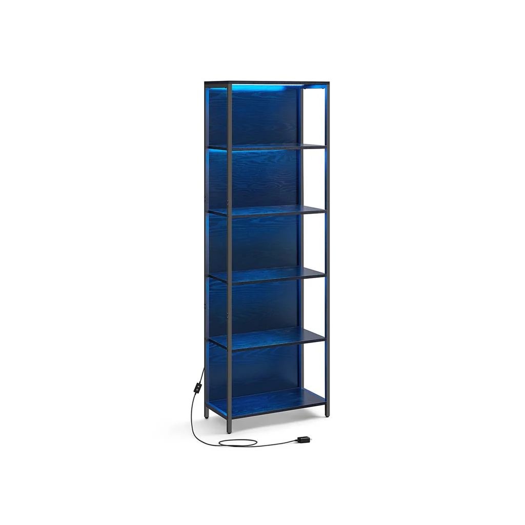 6-Tier LED Bookshelf - Image 2