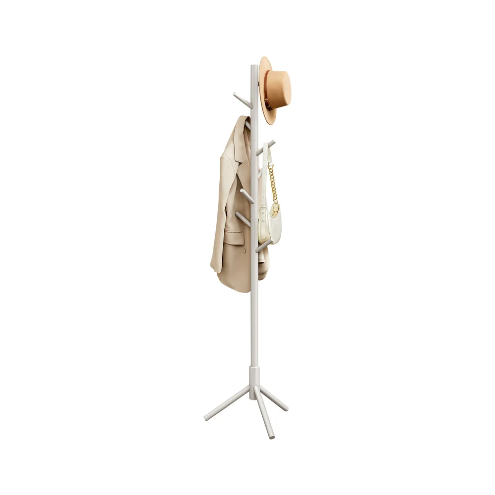 Free Standing Tree-Shaped Coat Rack with Hooks - Image 8