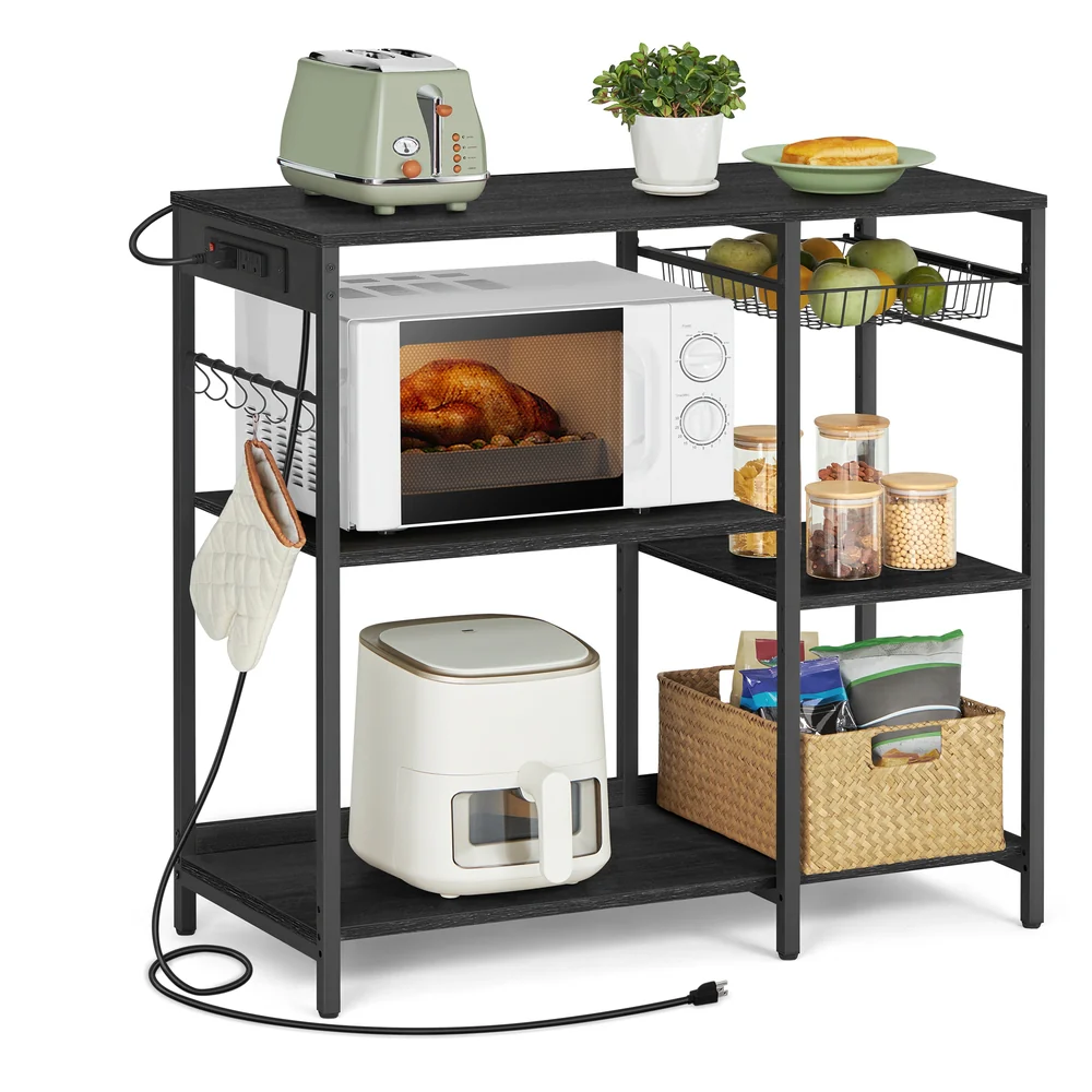 Baker's Rack with Charging Station - Image 2