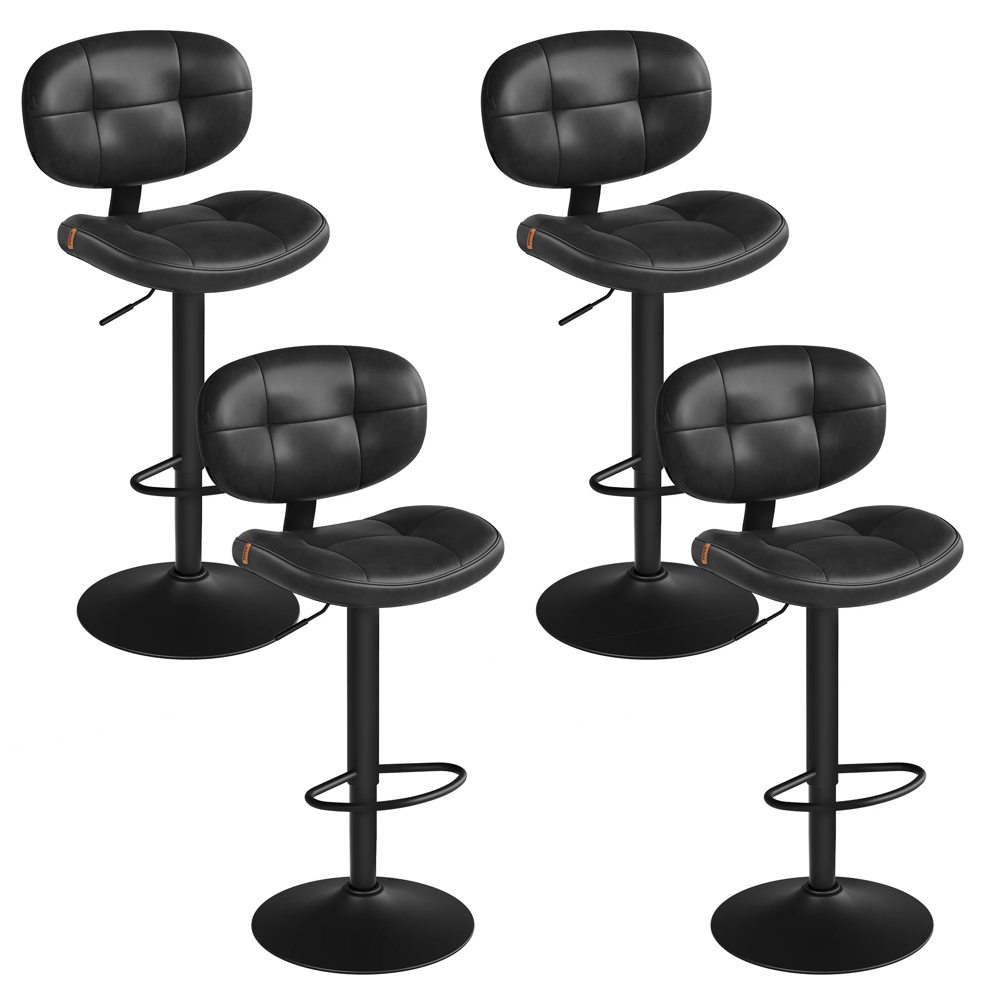 Bar Stools, Height Adjustable Kitchen Barstools