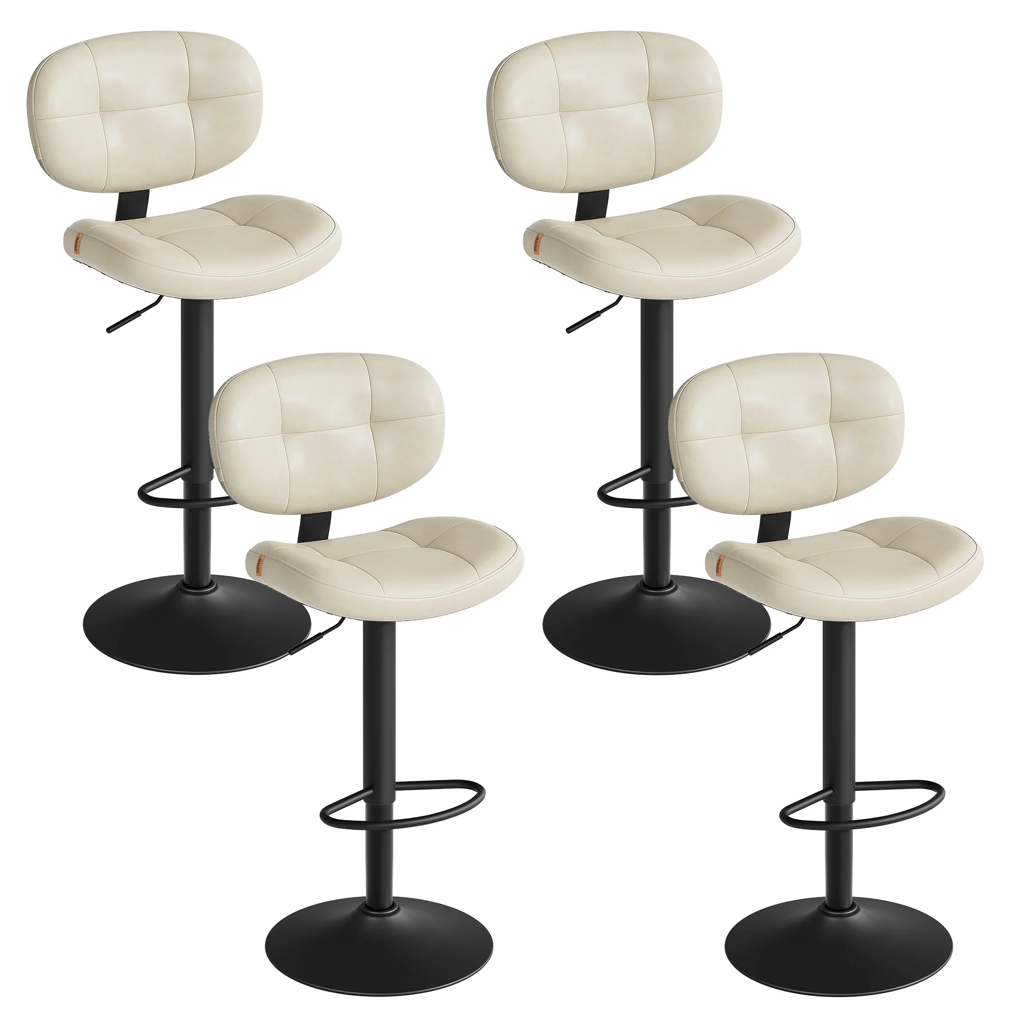 Bar Stools, Height Adjustable Kitchen Barstools - Image 3