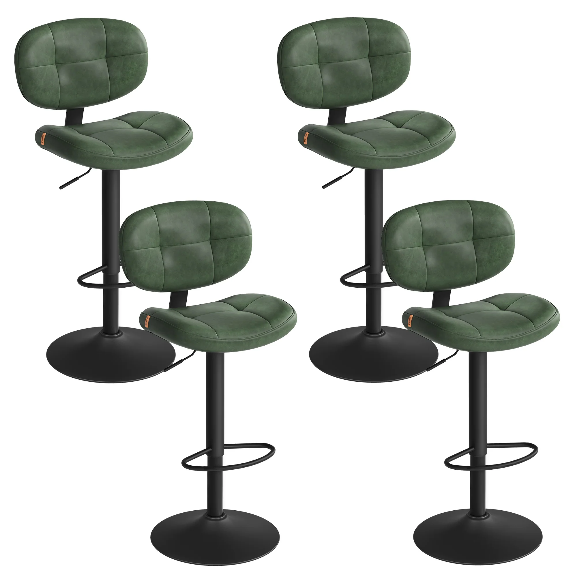 Bar Stools, Height Adjustable Kitchen Barstools - Image 4