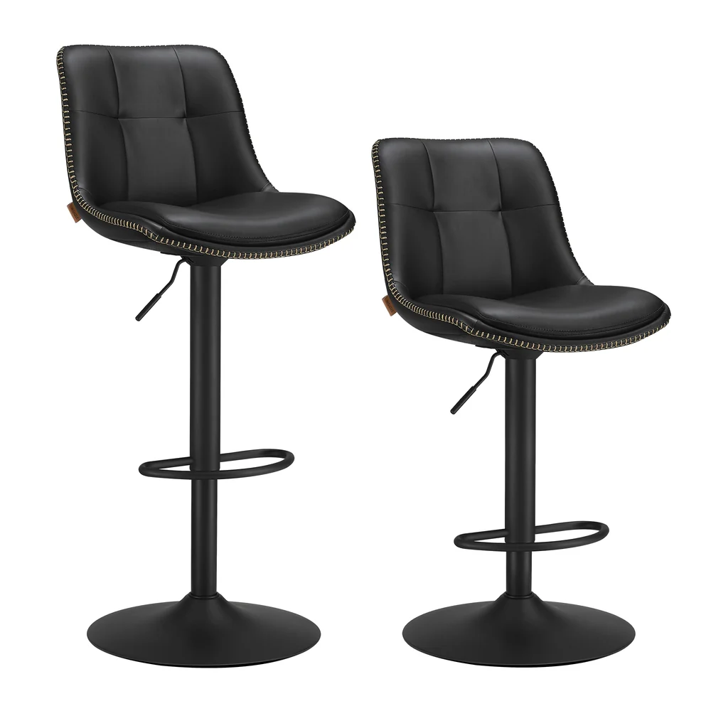 Bar Stools, Swivel Bar Chairs - Image 2