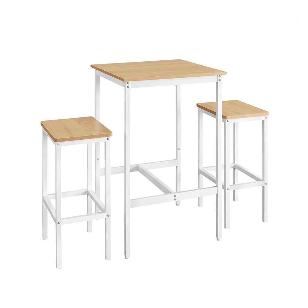 Bar Table and Chairs Set - Image 3