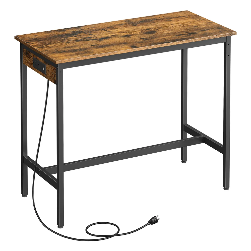 Bar Table with Charging Station