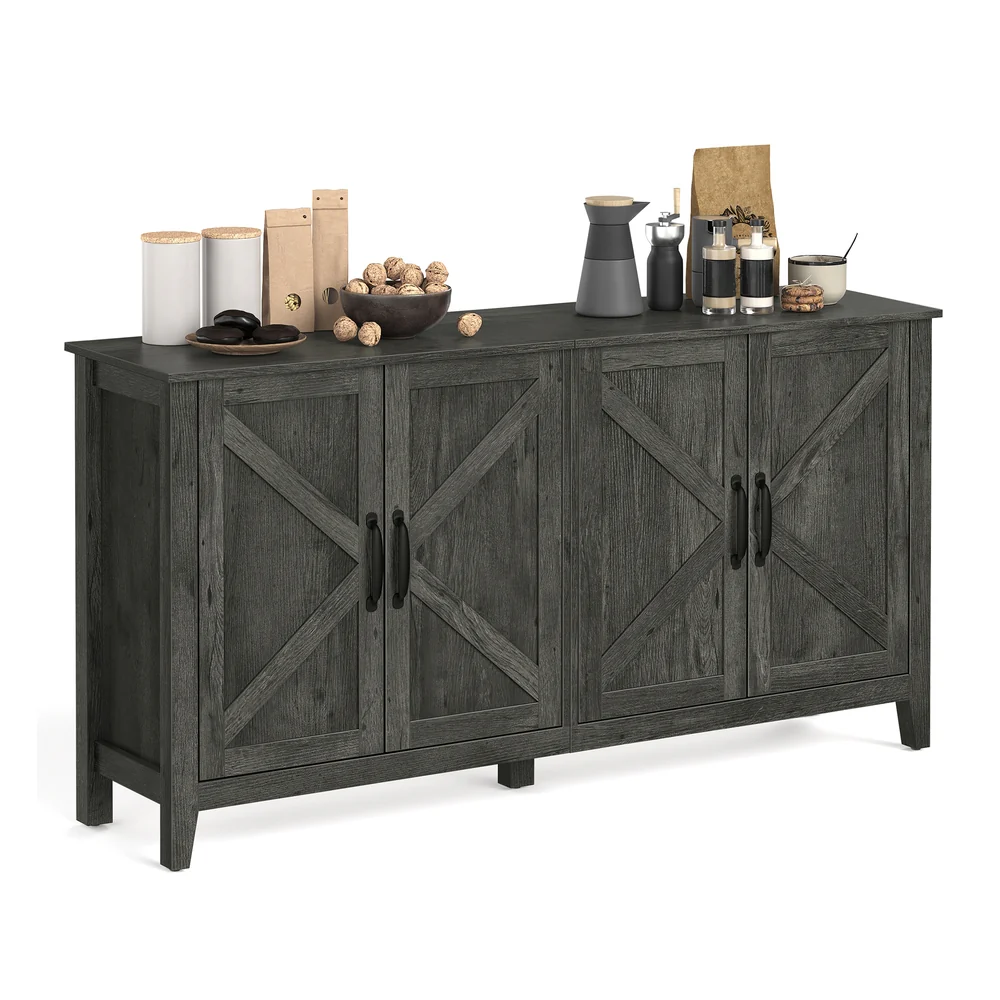 Liry Collection - Buffet Storage Cabinet with Adjustable Shelves - Image 3