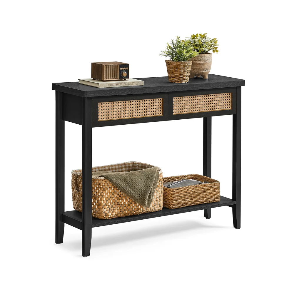 Console Table with Drawers and Shelf - Image 3