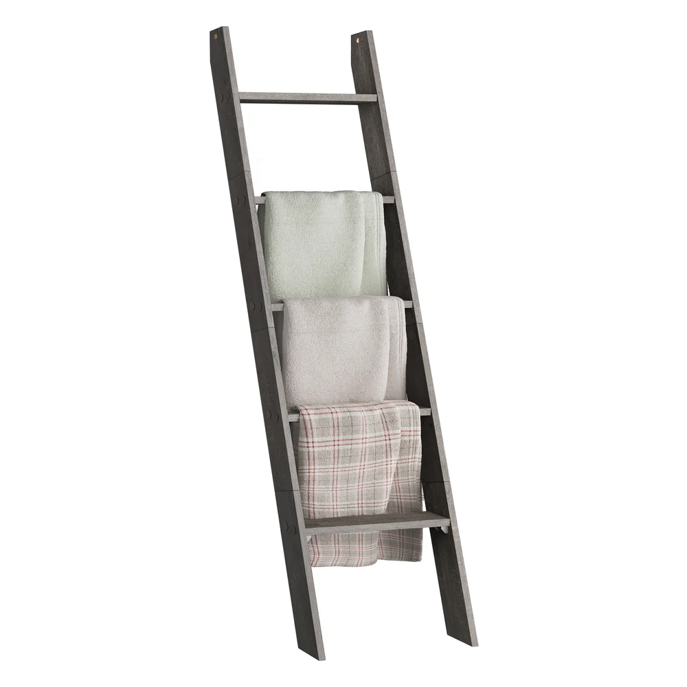 5-Tier Blanket Ladder Shelf - Image 3