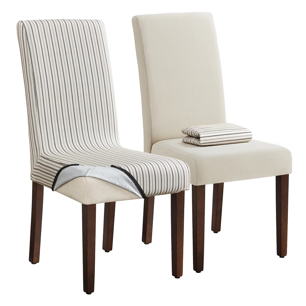 Dining Chairs with Removable Fabric Cover