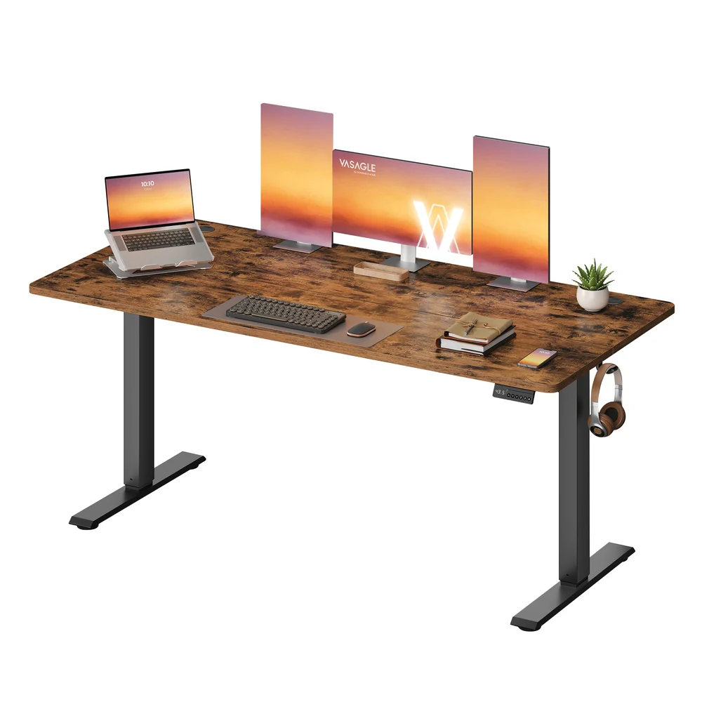 Electric standing desk with memory settings for home office - Image 3
