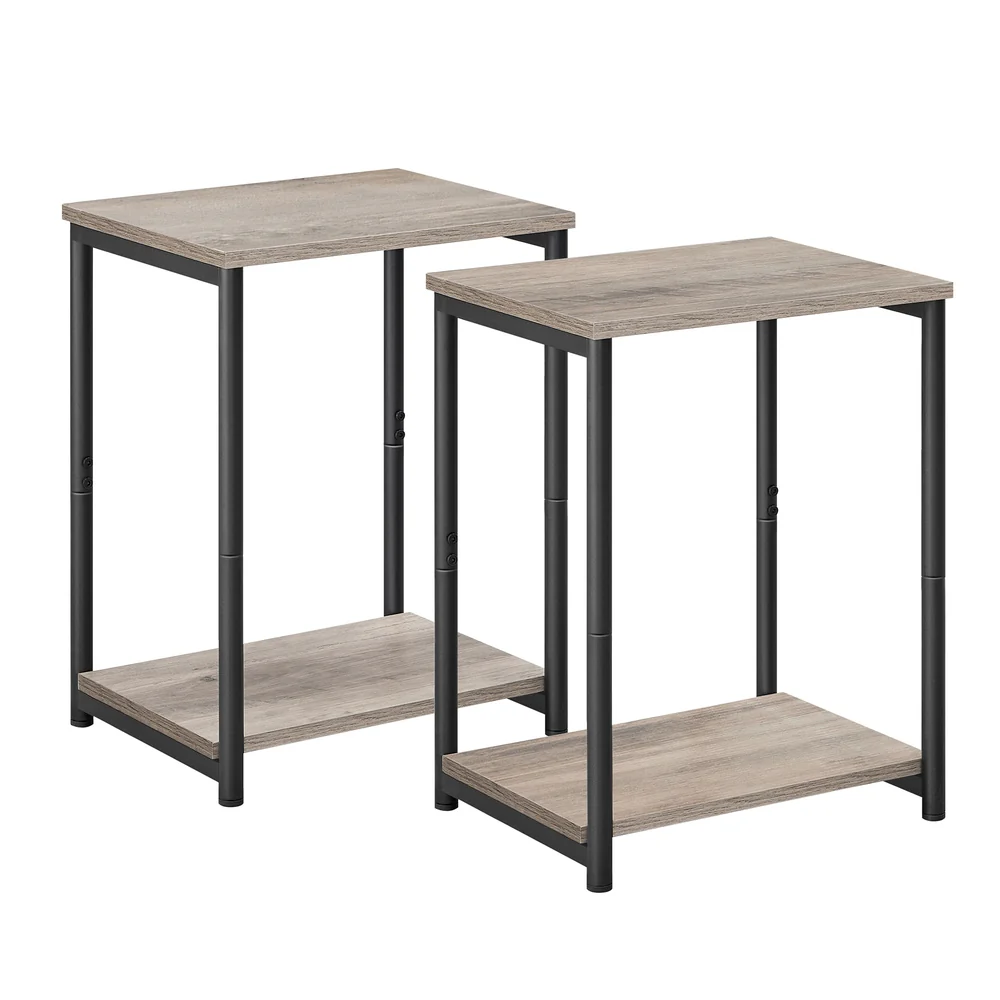 Side Table with Open Storage