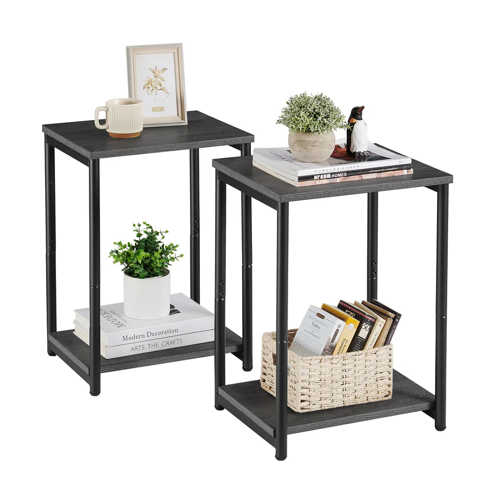 Side Table with Open Storage - Image 5