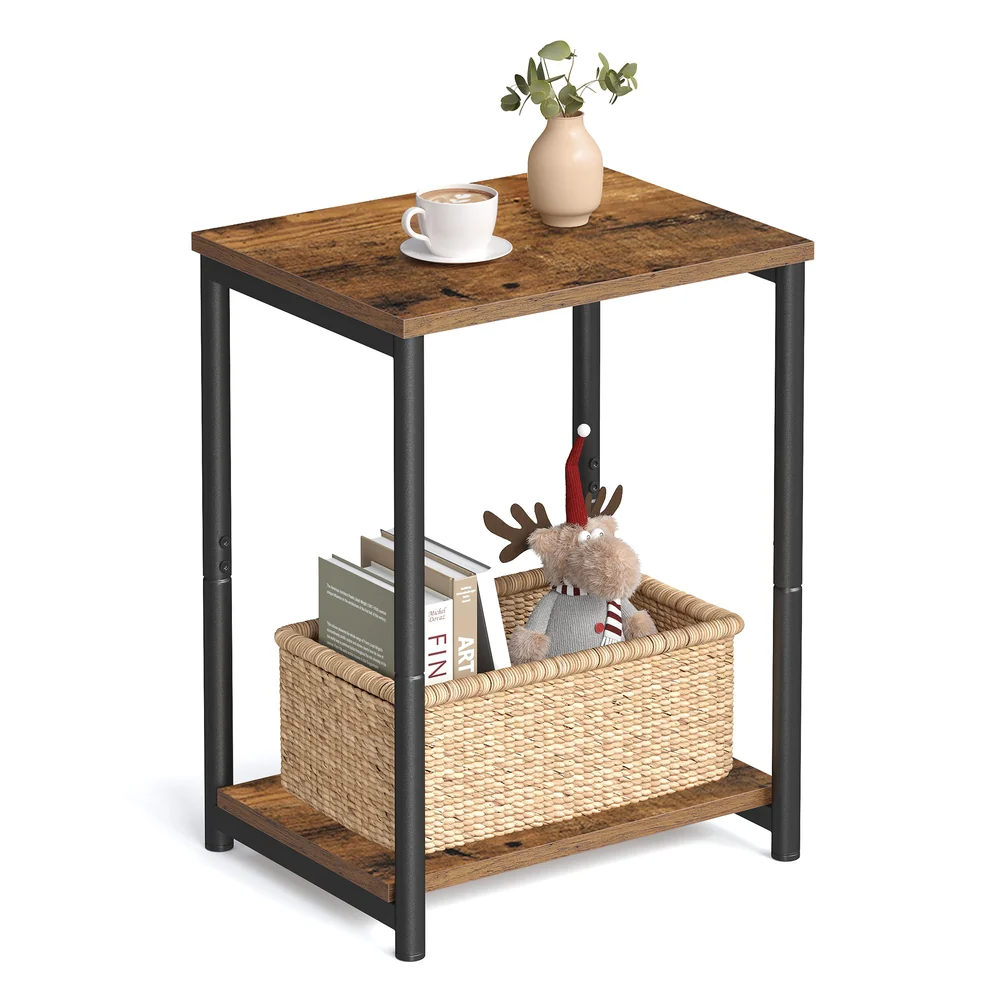 Side Table with Open Storage - Image 6