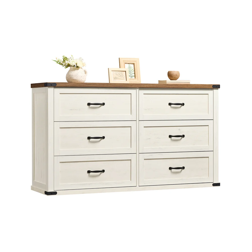 Liry Collection - 6-Drawer Dresser for Bedroom