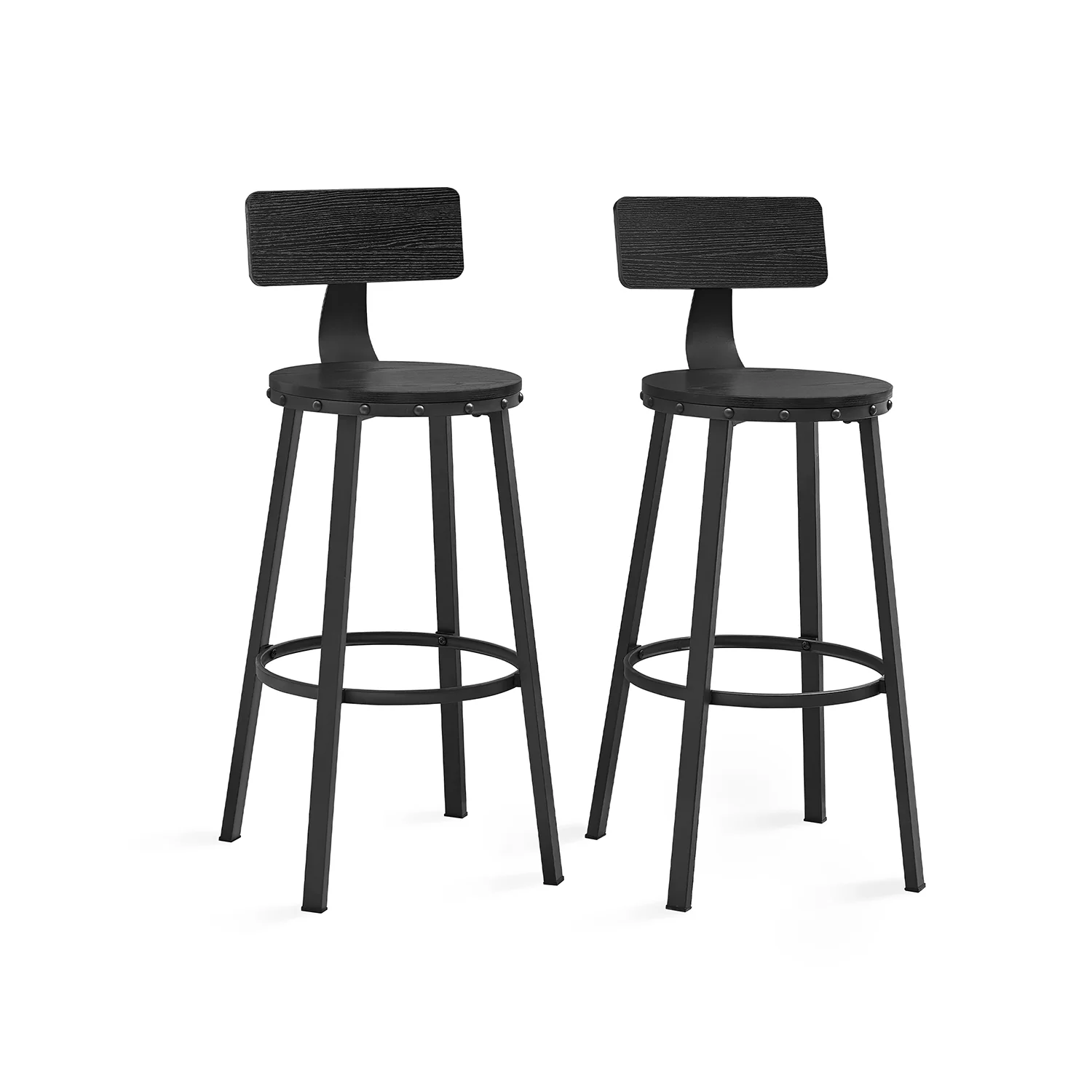 Bar Height Barstools with Back - Image 3