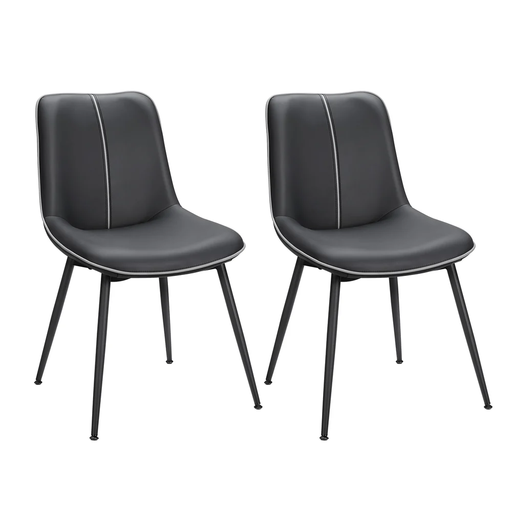 Leather Dining Chairs Set