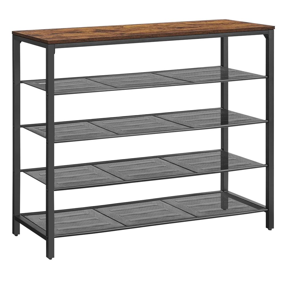 Shoe Rack Organizer with 2 Drawers and 4 Shelves - Image 2
