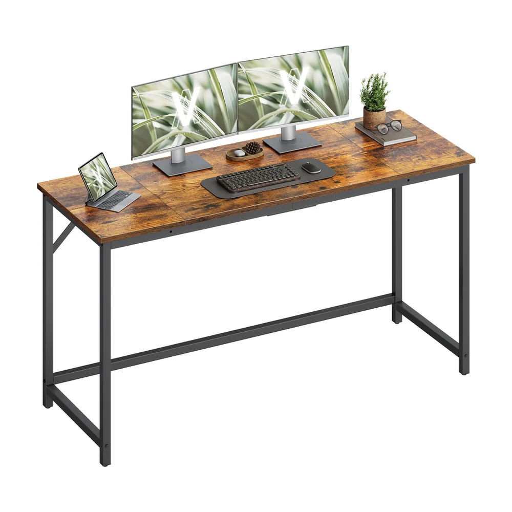 Steel frame computer desk for study or home office - Image 4