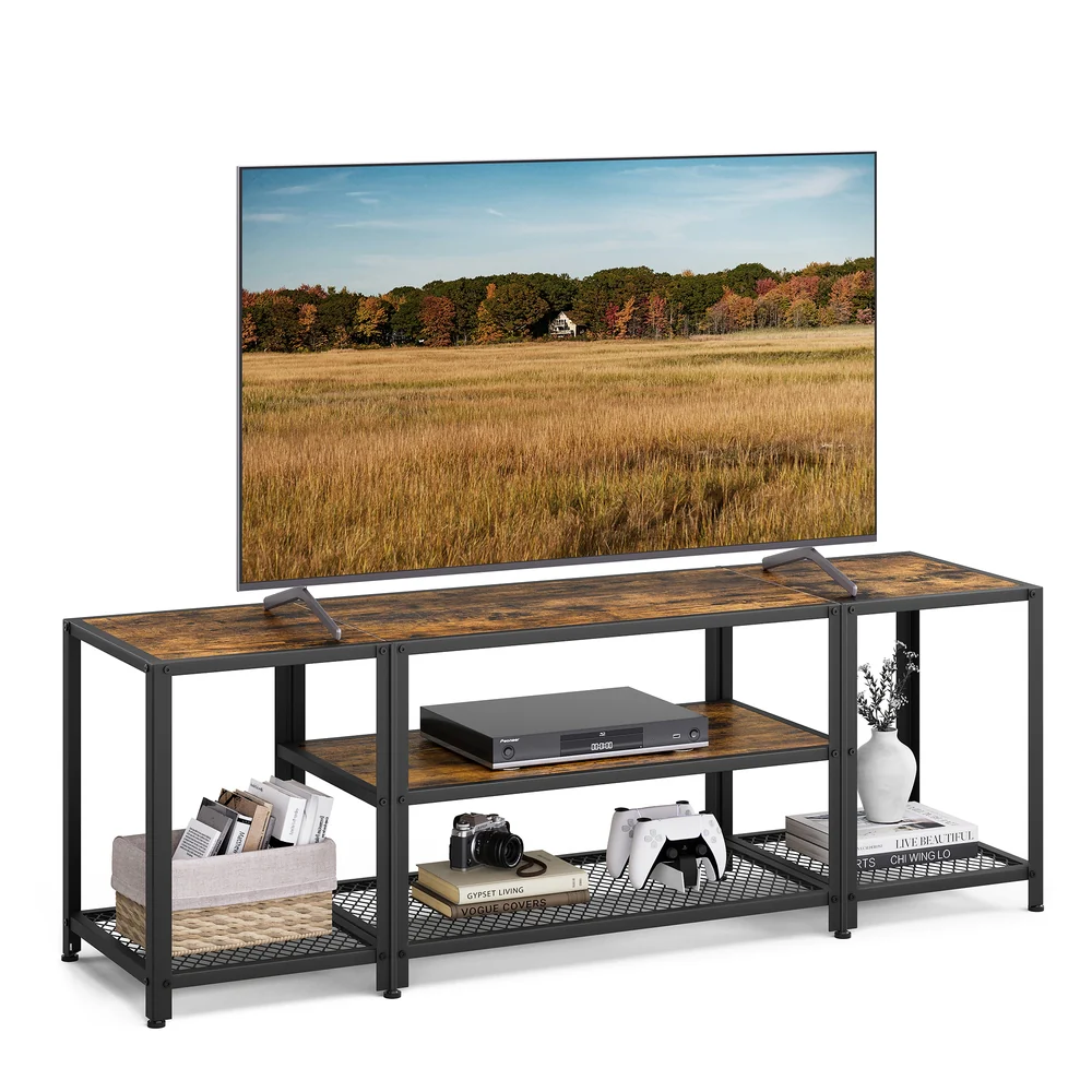 Daxton Collection - 3-Tier TV Stand for 75" TV - Image 3