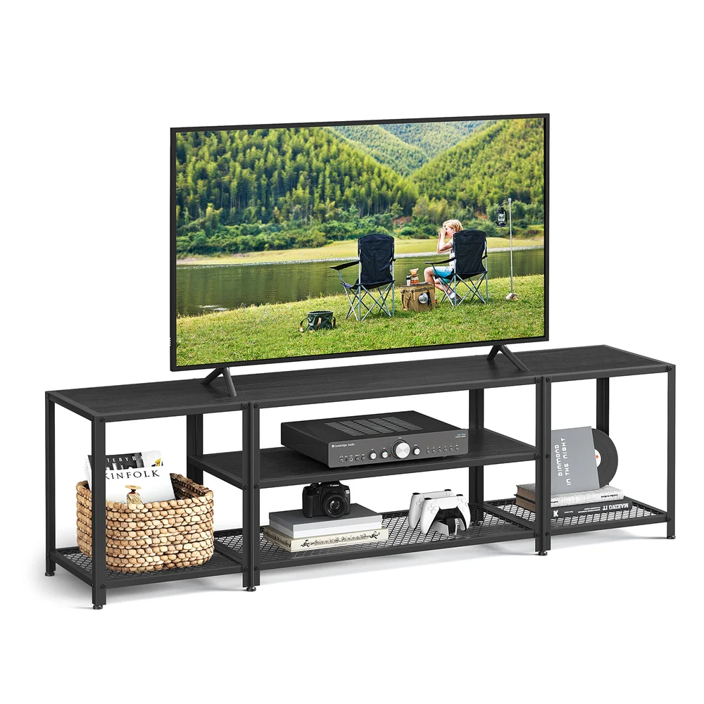 Daxton Collection - 3-Tier TV Stand for 75" TV - Image 4